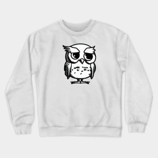 Tiny cute owl Crewneck Sweatshirt